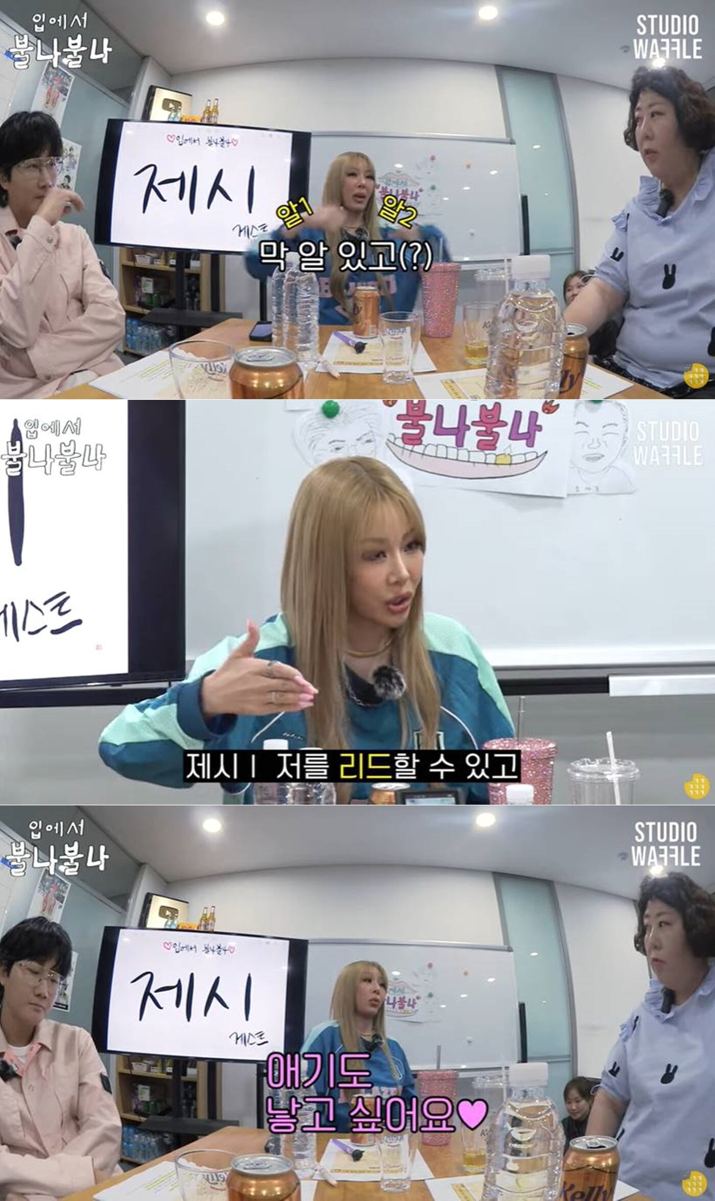 본문 이미지 - 유튜브 채널 스튜디오 와플 '입에서 불나불나' 영상 갈무리