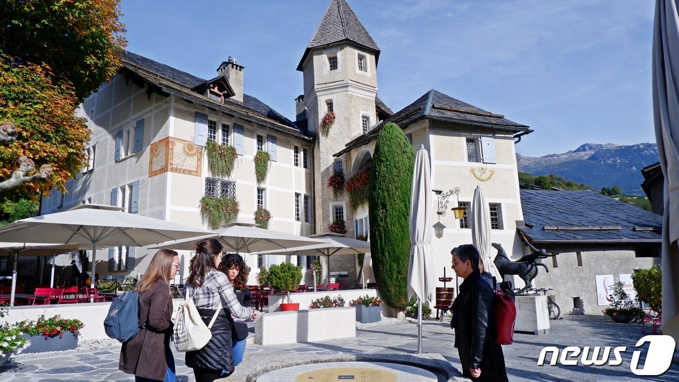 본문 이미지 - 16세기 지어진 성을 와인 체험 공간으로 탈바꿈한 샤토 드 빌라ⓒ News1  