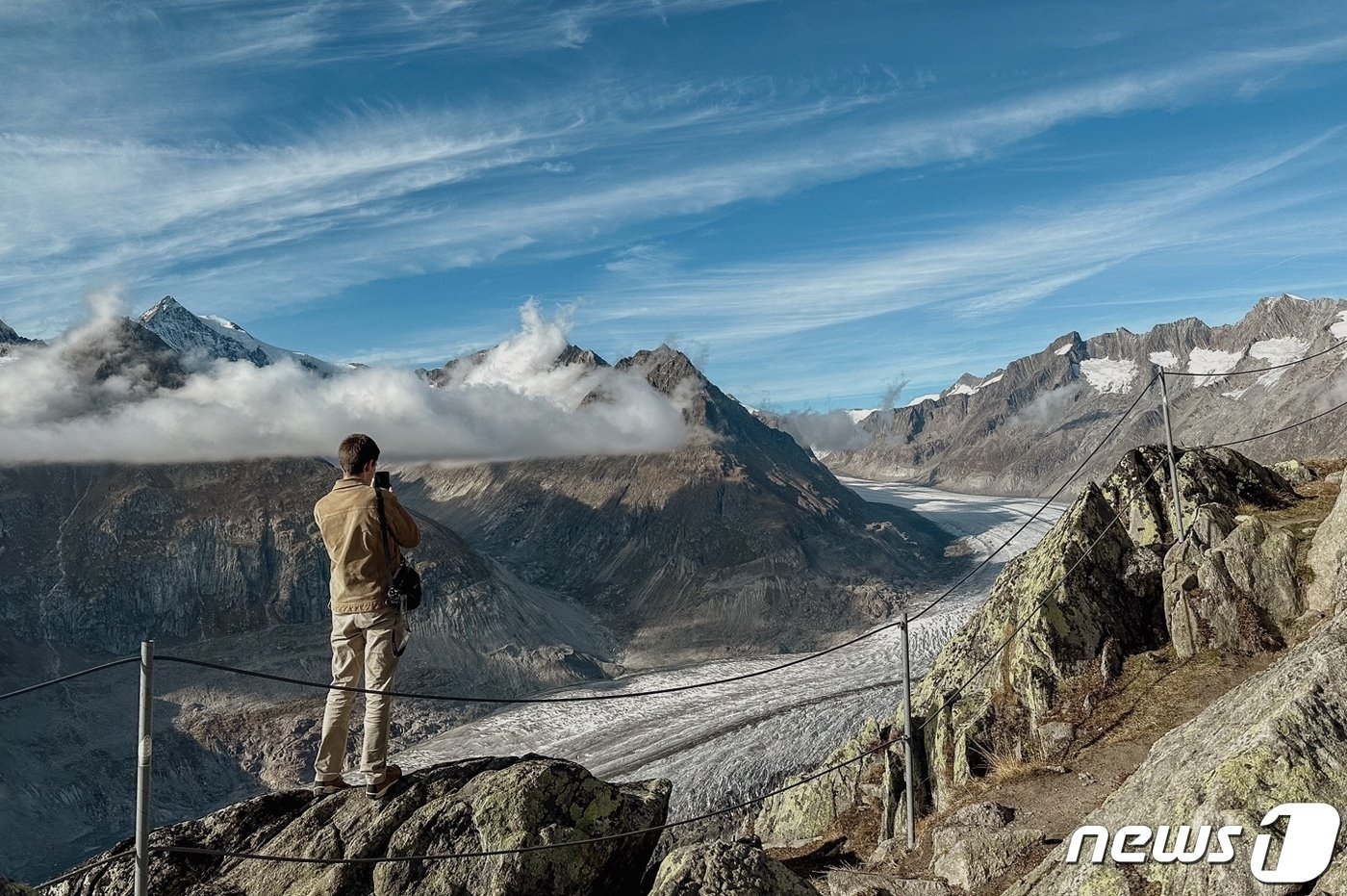 본문 이미지 - 알레취 빙하ⓒ News1 