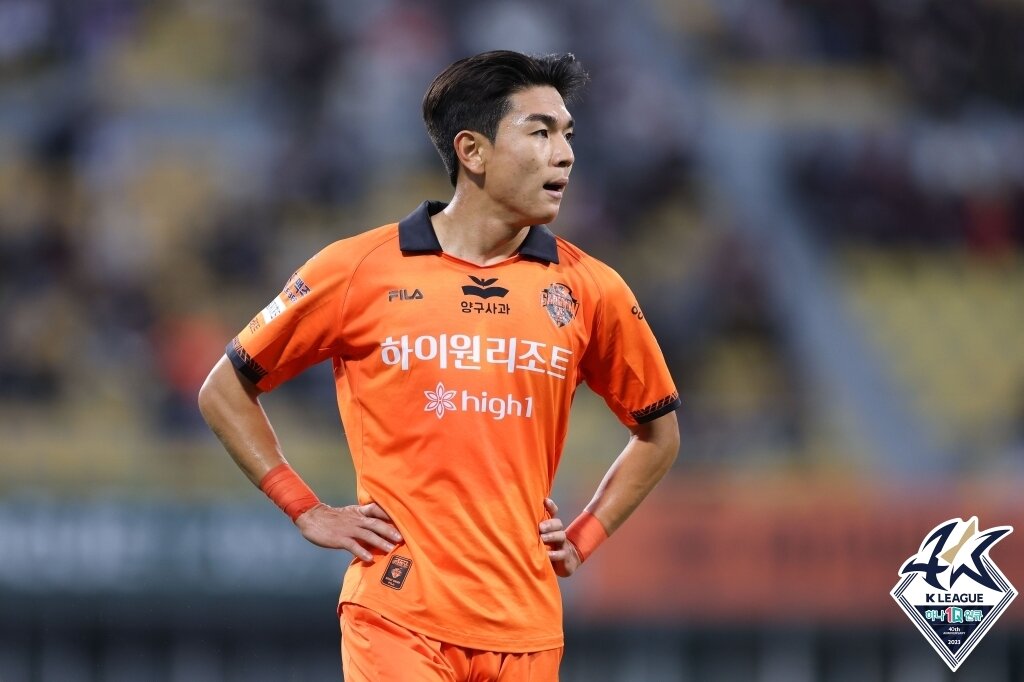 본문 이미지 - 강원FC의 김대원. (한국프로축구연맹 제공)