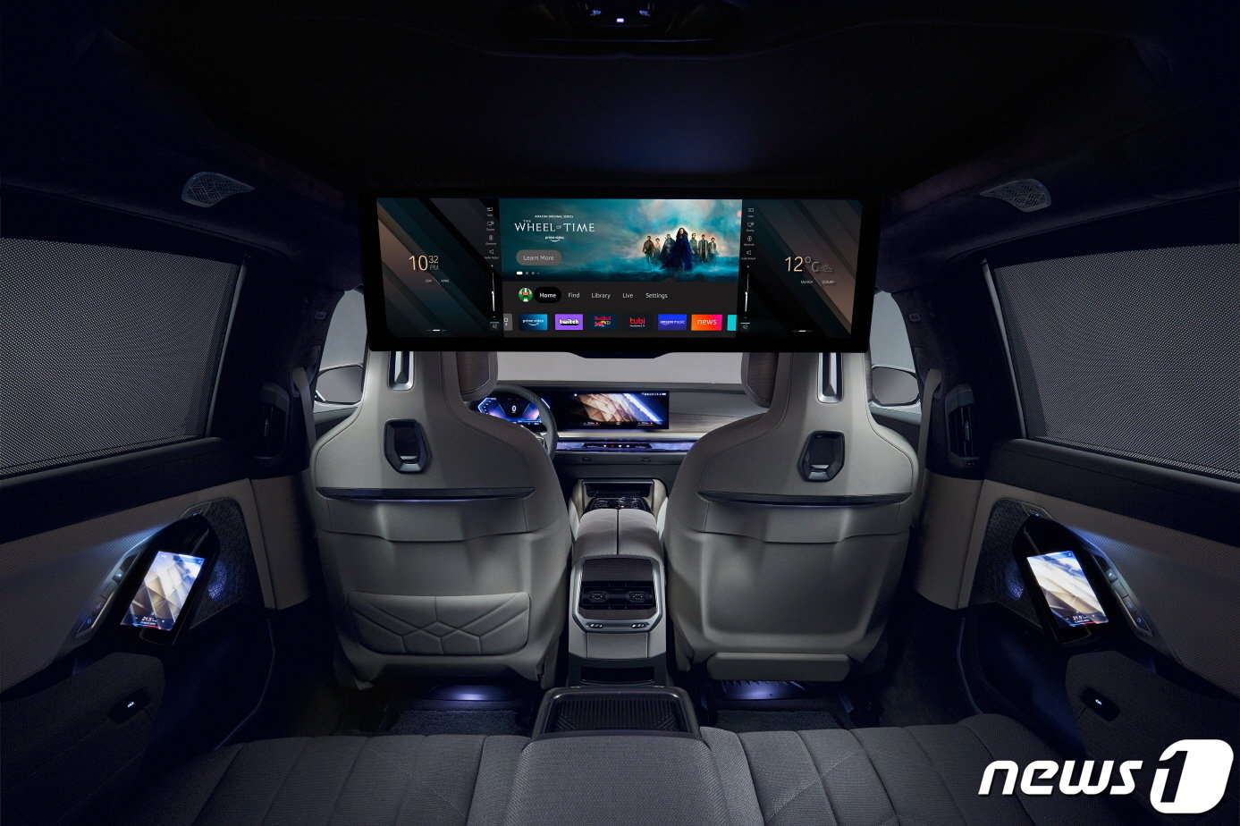 본문 이미지 - BMW i7 뒷좌석.(BMW코리아 제공)ⓒ 뉴스1 