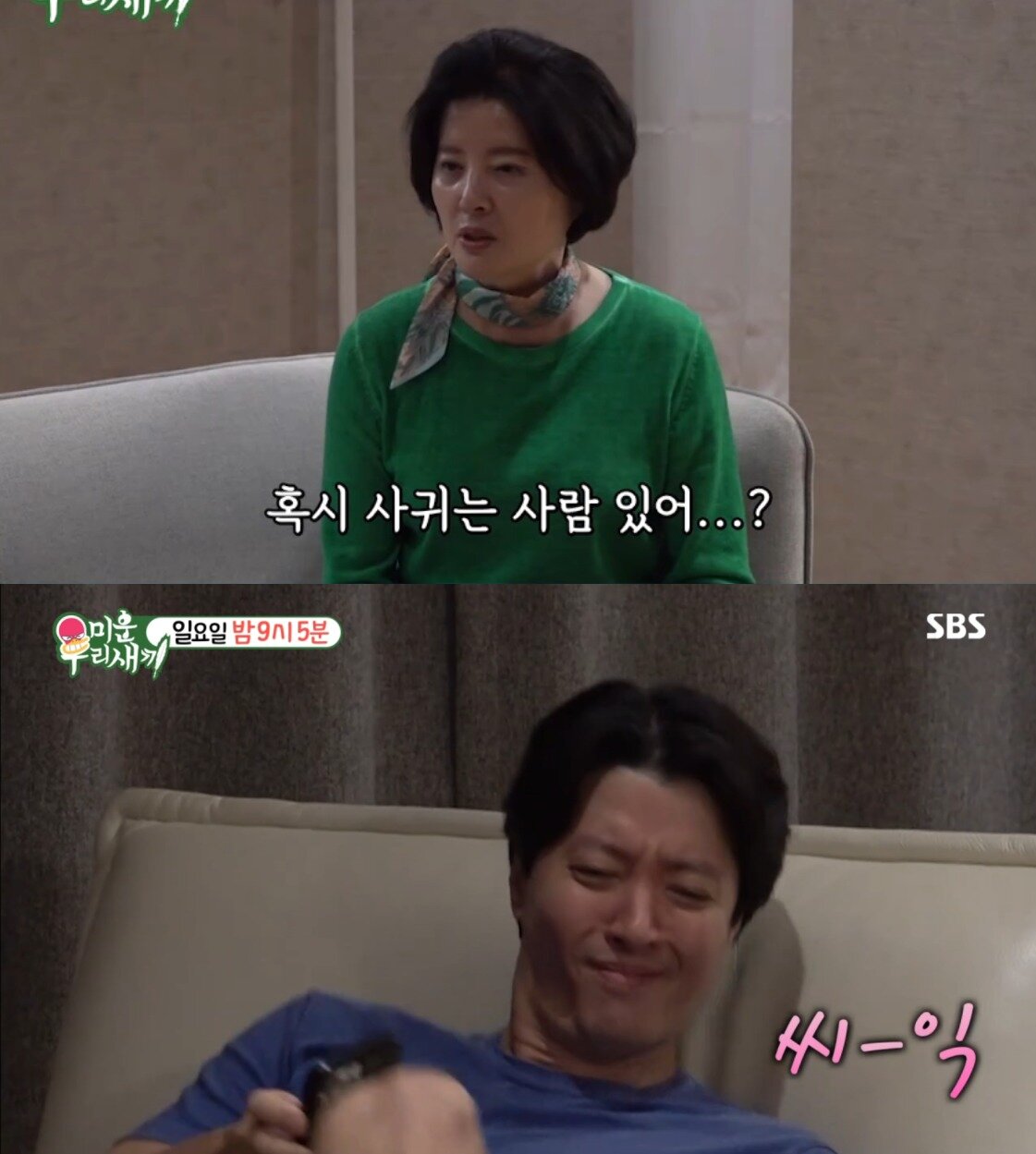 본문 이미지 - ('미운 우리 새끼' 갈무리)