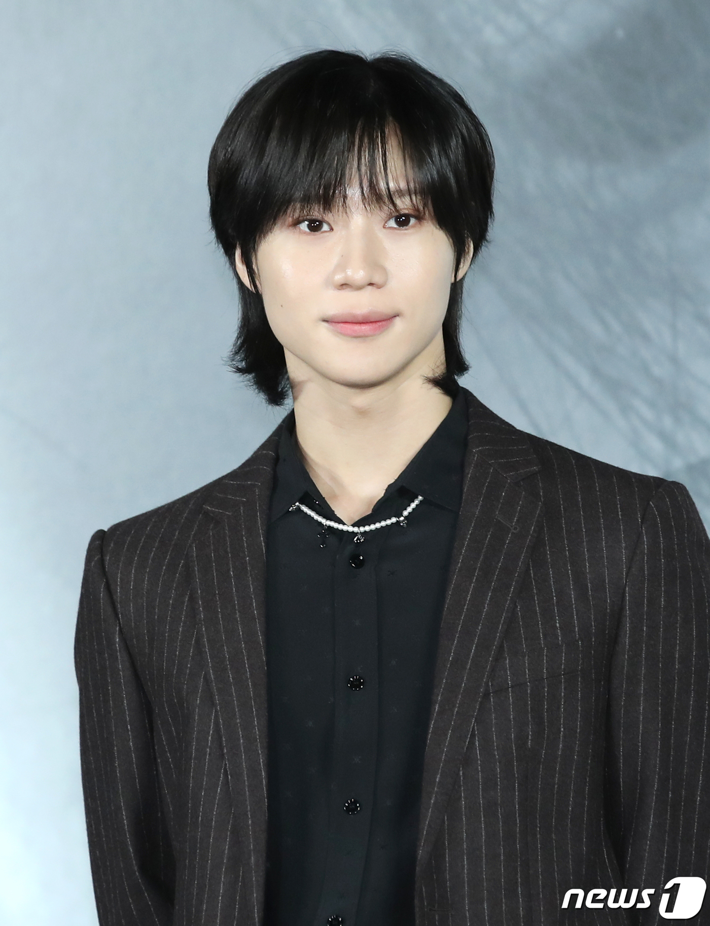 (서울=뉴스1) 권현진 기자 = 그룹 샤이니(SHINee) 태민이 30일 오후 서울 성동구 메가박스 성수에서 가진 미니 4집 ‘길티(Guilty)’ 발매 기념 기자간담회에서 포즈를 …