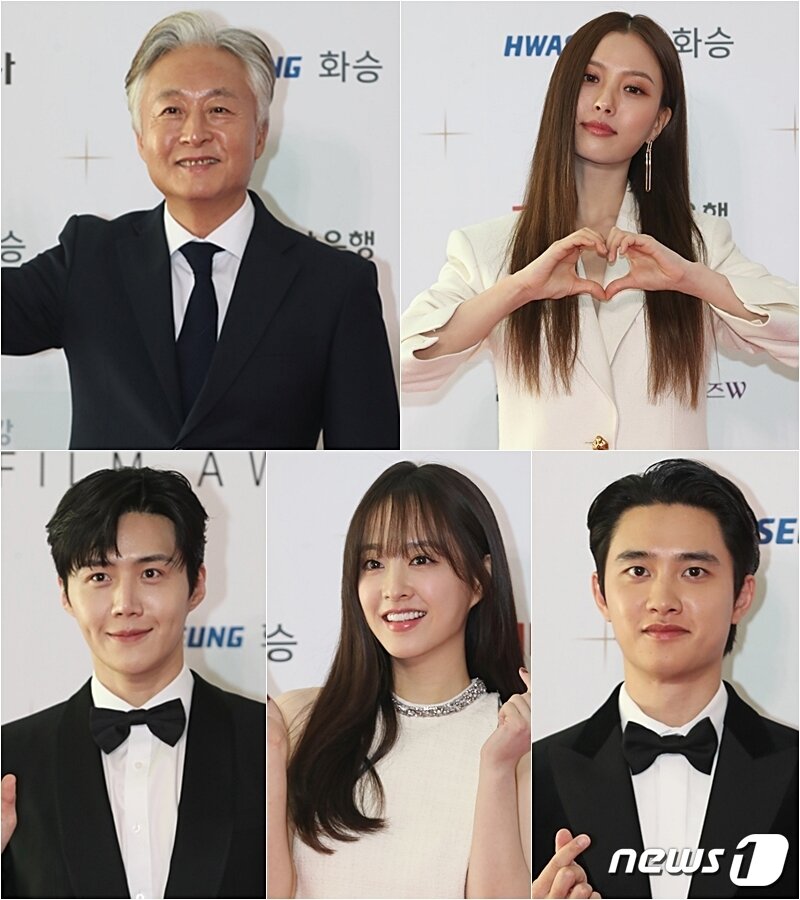 본문 이미지 - 김종수, 고민시, 도경수, 박보영, 김선호(왼쪽 위부터 시계방향) 2023.10.5/뉴스1 ⓒ News1 윤일지 기자
