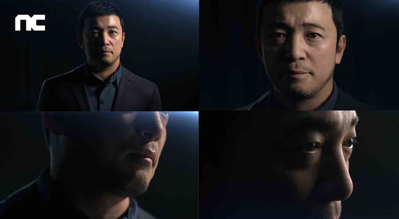 엔씨소프트가 3월 GDC 2023에서 공개한 디지털 휴먼의 모습. 김택진 대표의 모습을 본땄다. (엔씨소프트 제공)