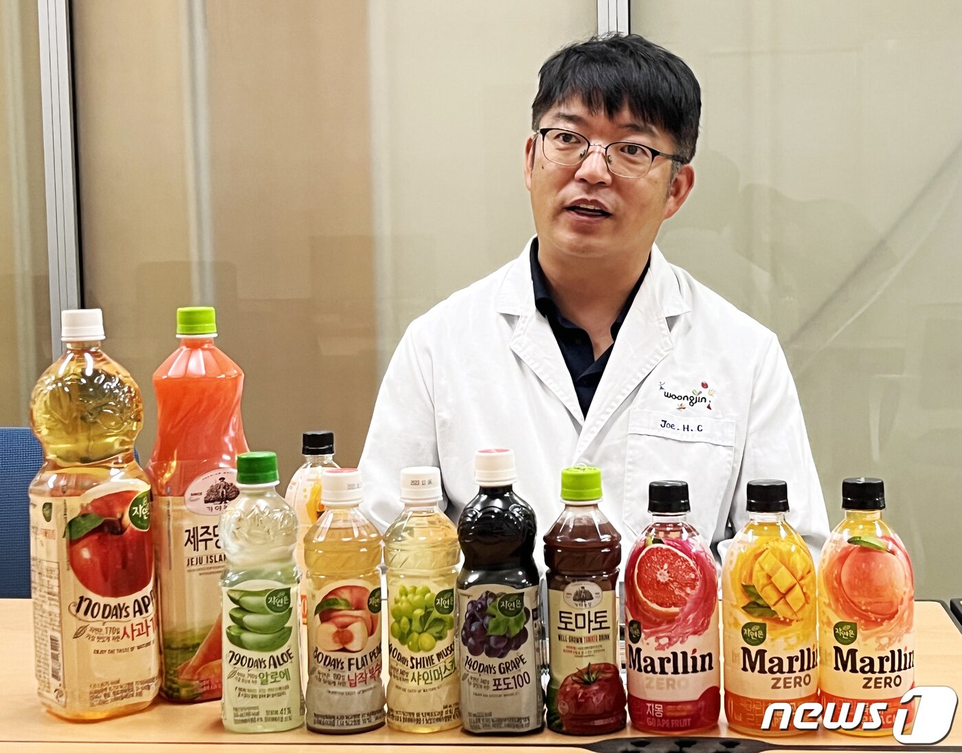 본문 이미지 - 조현찬 웅진식품 중앙연구소 책임연구원ⓒ News1 신민경 기자  