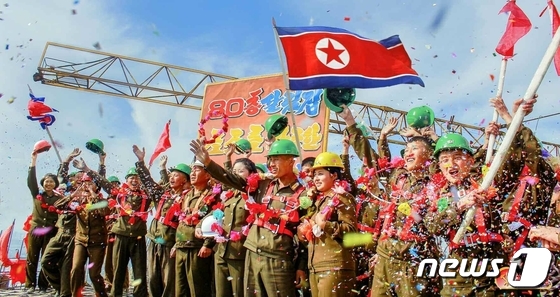 北, 서포지구 새 거리에도 80층 건물 건설…초고층 주택 건설에 의미 부여