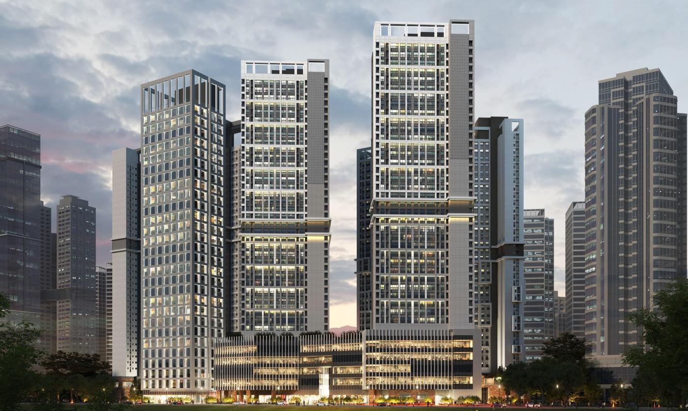 본문 이미지 - 문배업무지구 특별계획구역2-1 복합시설 개발사업 투시도(서울시 제공)