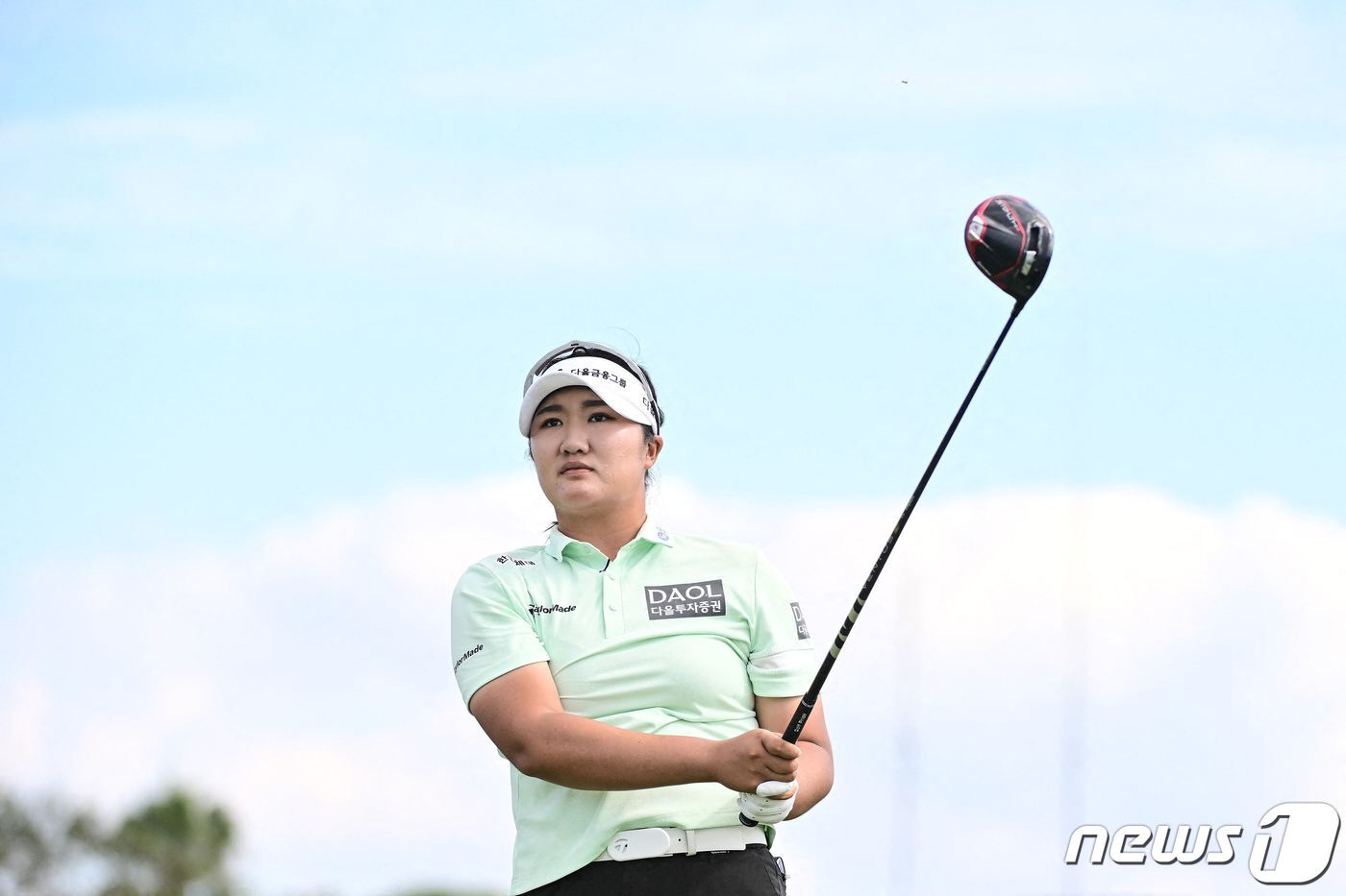 LPGA 투어 신인상을 노리는 유해란. ⓒ AFP=뉴스1