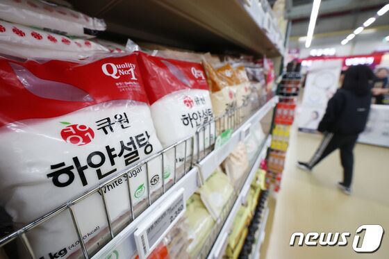 설탕 물가 2년 전보다 34.5% 상승