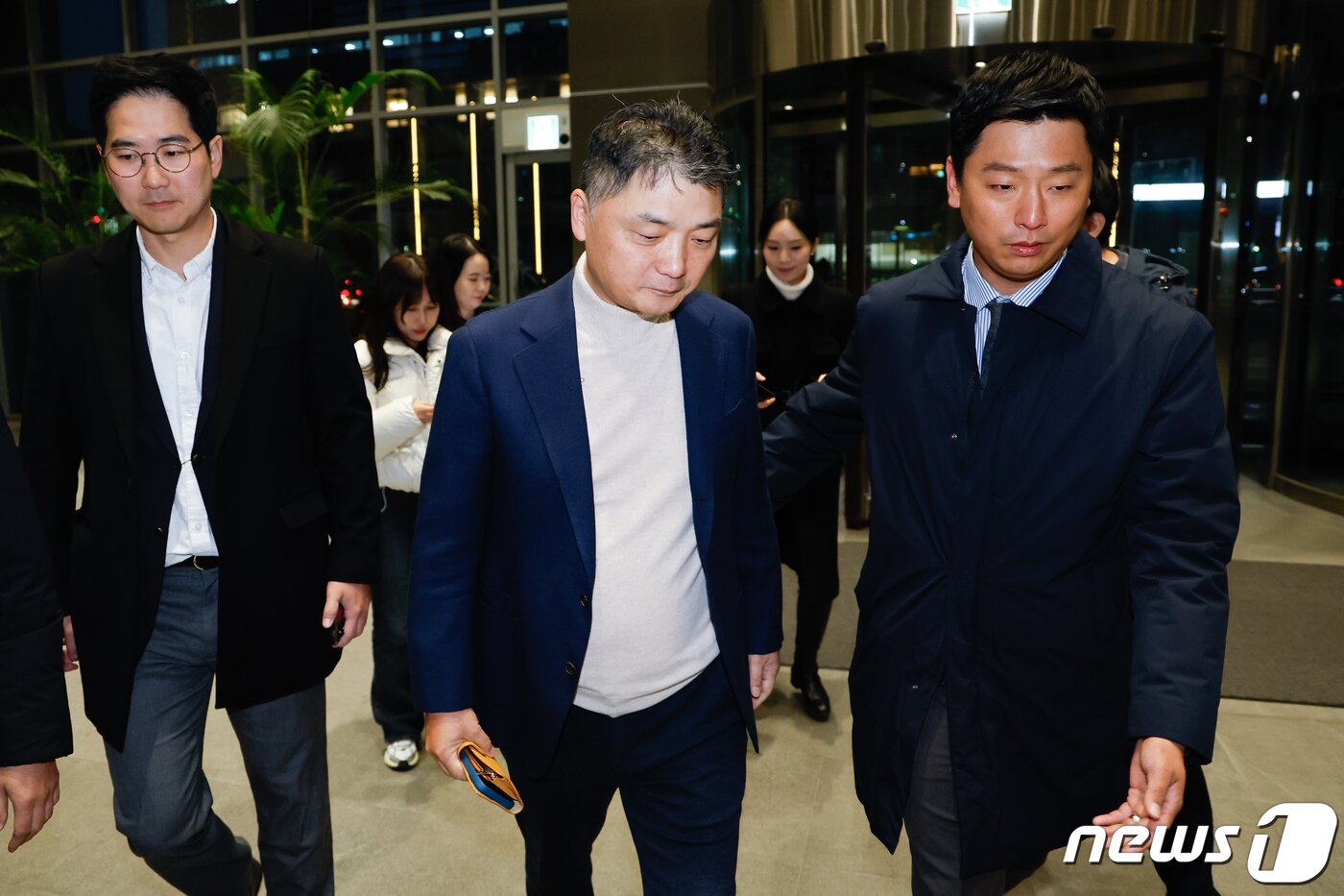 본문 이미지 - 김범수 카카오 창업자. 2023.11.13/뉴스1 ⓒ News1 안은나 기자