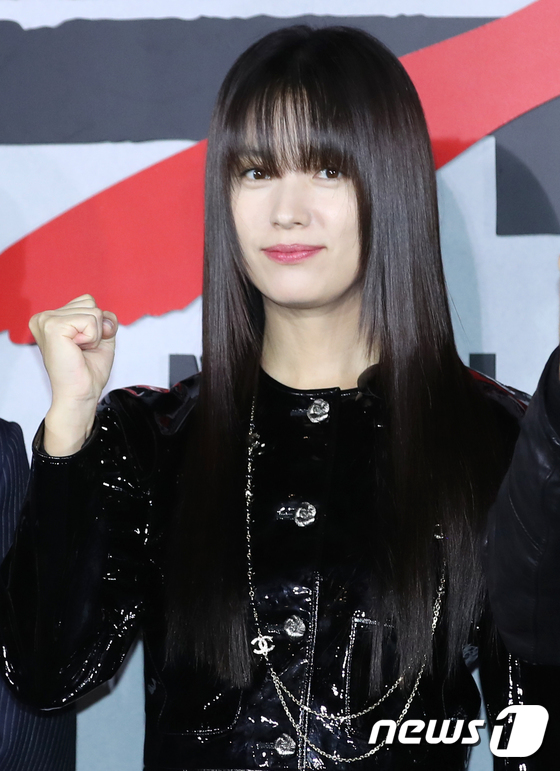 한효주, 큰칼의 파이팅