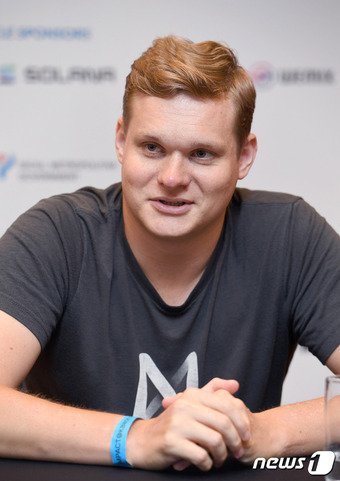 본문 이미지 - 일리야 폴로슈킨 니어프로토콜 창업자 겸 CEO. (뉴스1 DB)