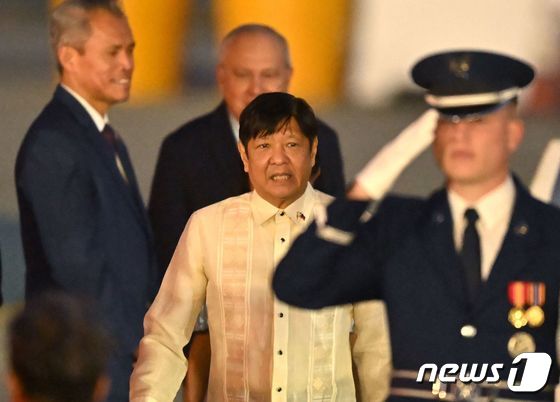 [포토] 美 샌프란시스코 방문한 마르코스 필리핀 대통령