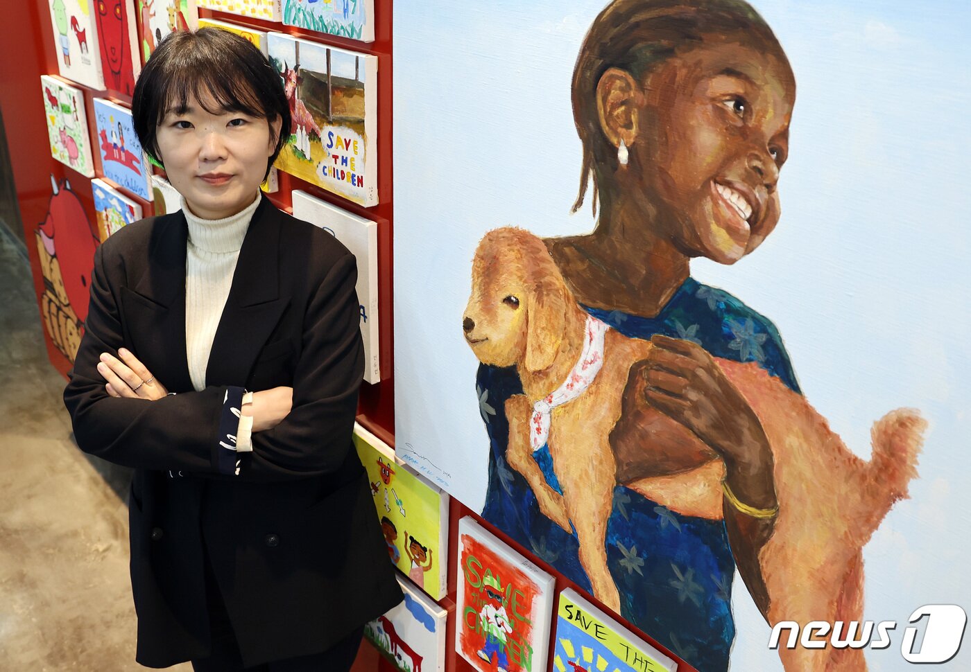 본문 이미지 - 박영의 권리옹호부 선임매니저가 15일 마포구 세이브더칠드런 본부에서 뉴스1과 인터뷰를 하고 있다. 2023.11.15/뉴스1 ⓒ News1 이동해 기자