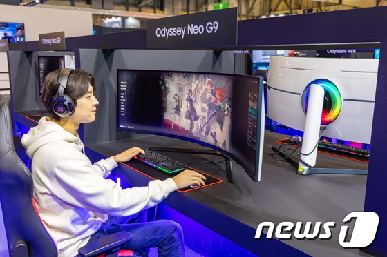 삼성전자, '지스타'에 오디세이 모니터 체험존 구성