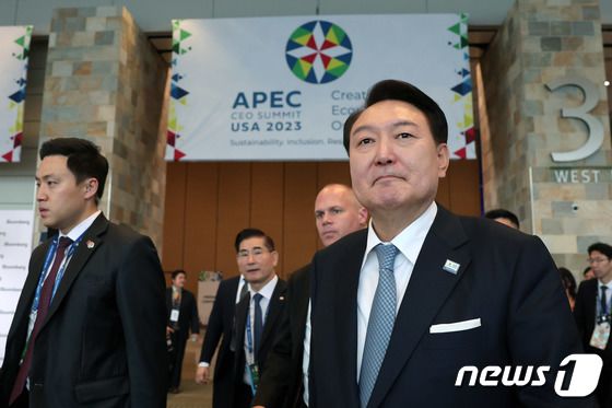 윤 대통령, 'APEC CEO 서밋' 참석