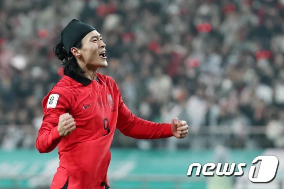 포효하는 조규성