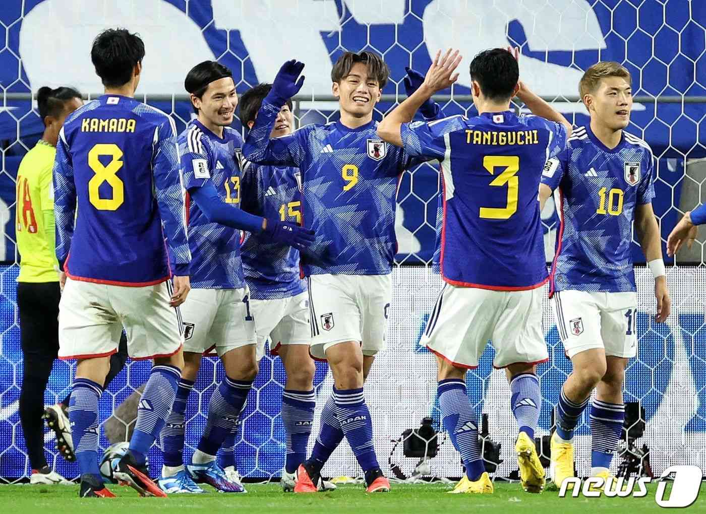일본 축구 대표팀© AFP=뉴스1