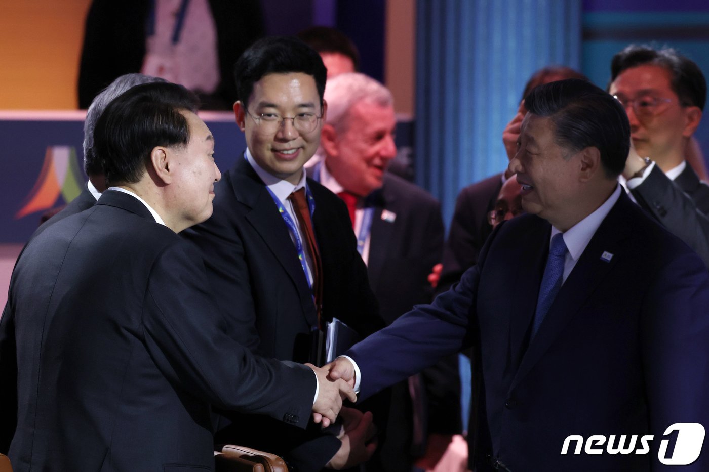 본문 이미지 - 윤석열 대통령(왼쪽)과 시진핑 중국 국가주석. (대통령실 제공)