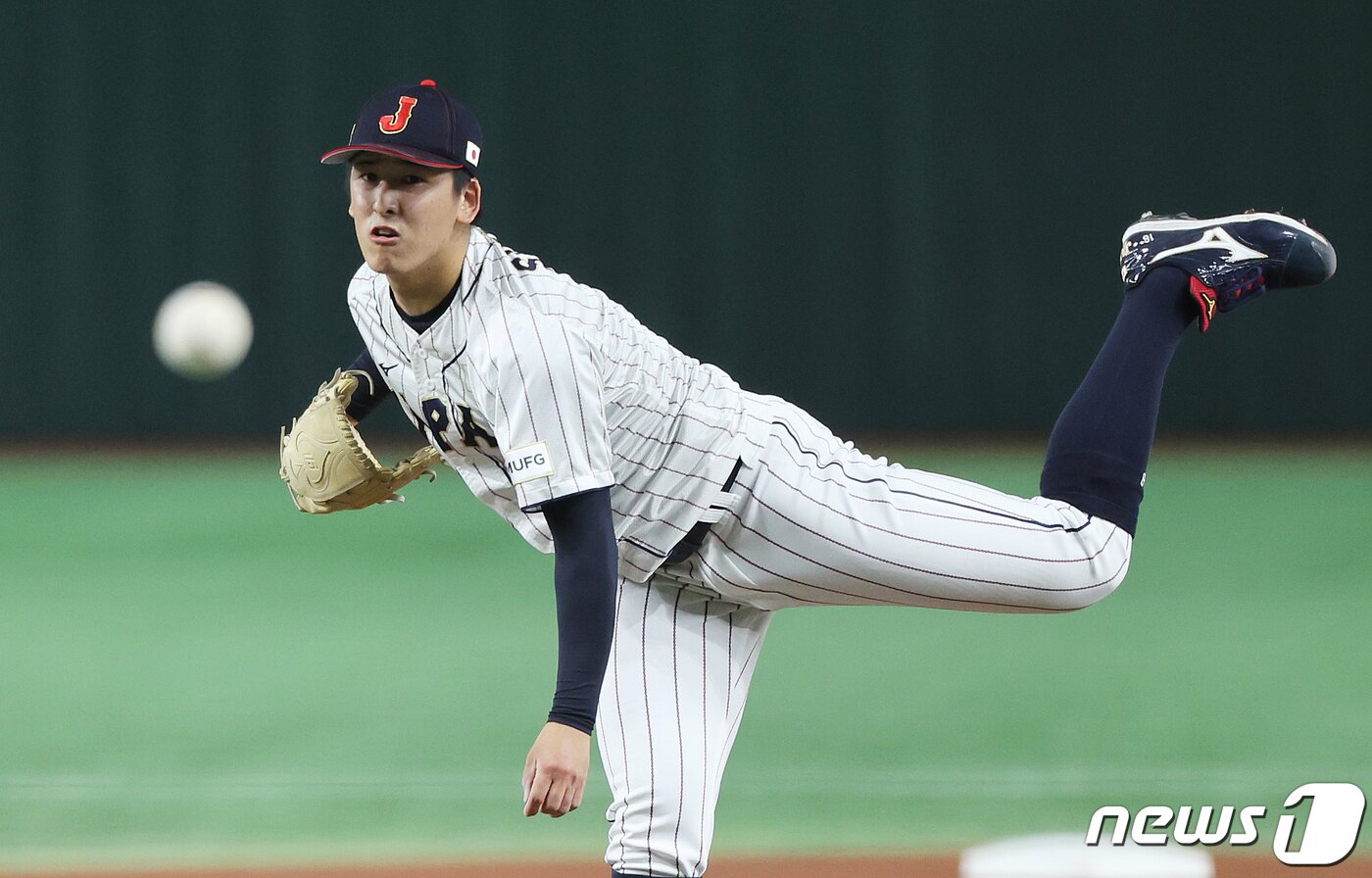 본문 이미지 - 일본 야구대표팀 투수 스미다 치히로. 뉴스1 DB ⓒ News1 이재명 기자