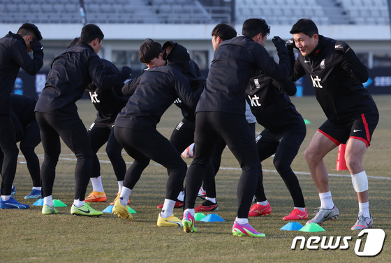 분위기 좋은 축구대표팀