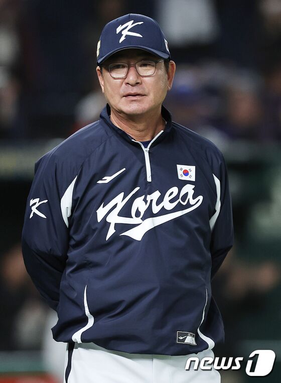 류중일 감독 '내일 한일전 작전은'