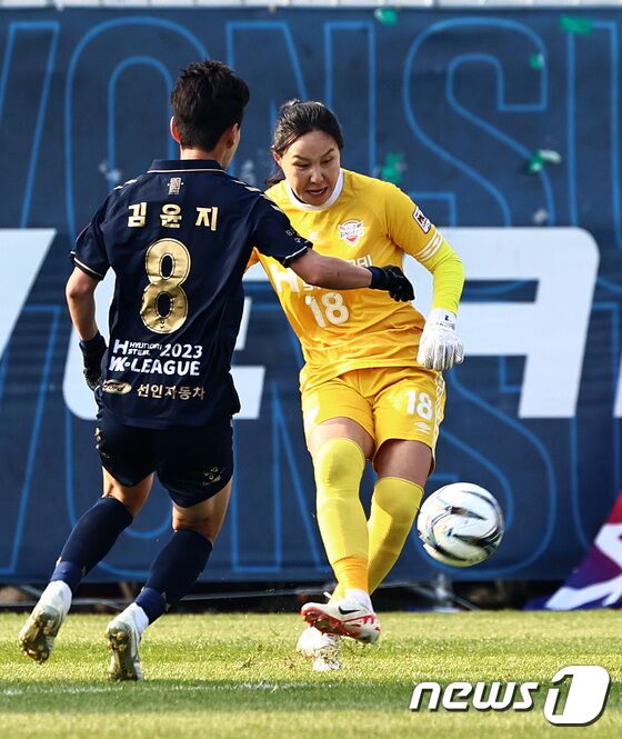 김정미 '스위퍼 역할까지'