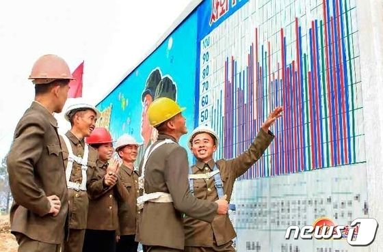 북한, 건설부문 성과 선전…
