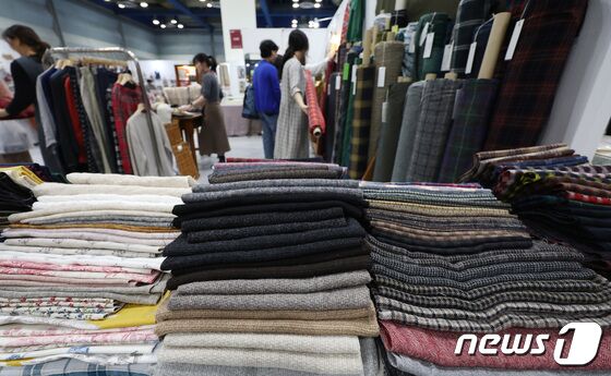 '퀼트 원단이 가득'