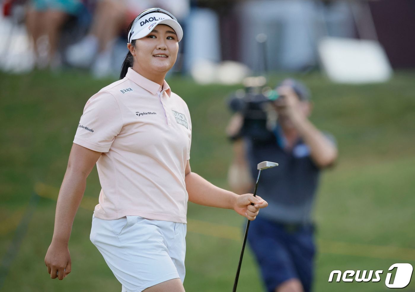 2023년 LPGA 신인왕 유해란. ⓒ AFP=뉴스1