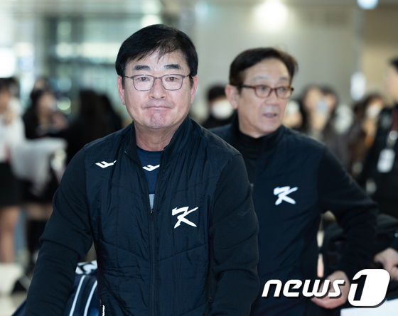 귀국하는 류중일 감독