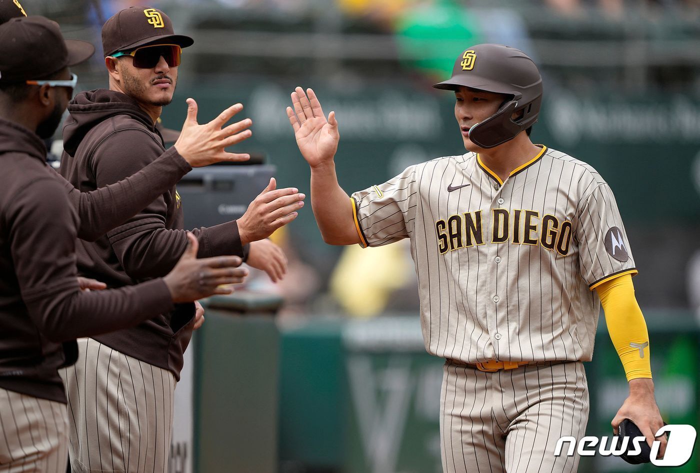 본문 이미지 - 샌디에이고 김하성. ⓒ AFP=뉴스1