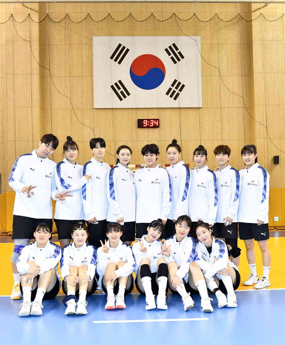 한국 여자핸드볼 대표팀(대한핸드볼협회 제공)  