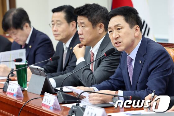 김기현 대표, 노후계획도시 주민간담회 모두발언