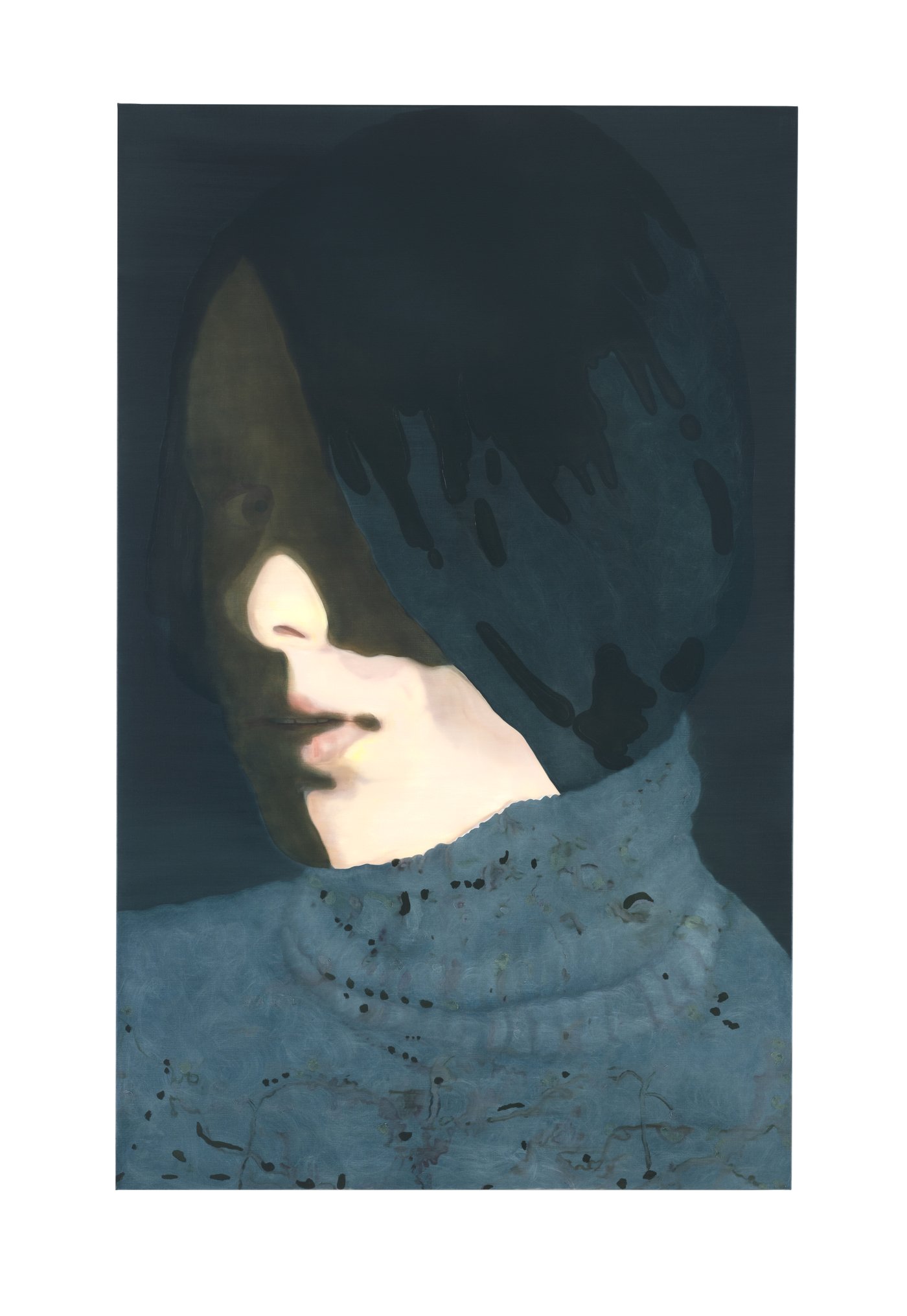 본문 이미지 - 카틴카 램프 Katinka Lampe 2415239 2022 oil on canvas 240 x 150 cm Image courtesy of Katinka Lampe