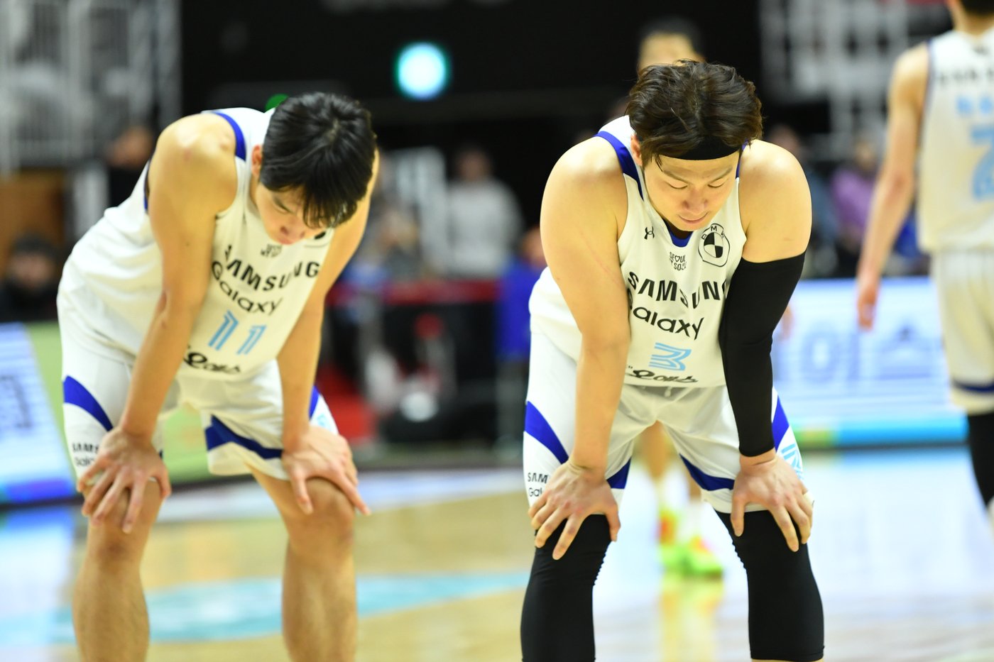 원정 20연패 부진에 빠진 서울 삼성. &#40;KBL 제공&#41;