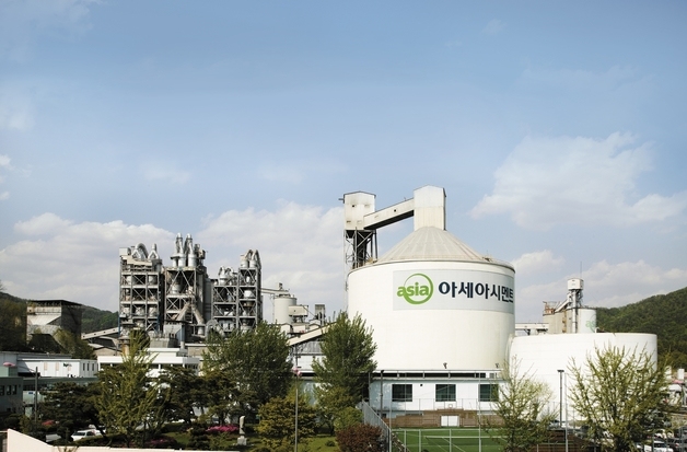 아세아시멘트, 업계 최저 탄소배출량 시멘트…저탄소제품 인증 획득