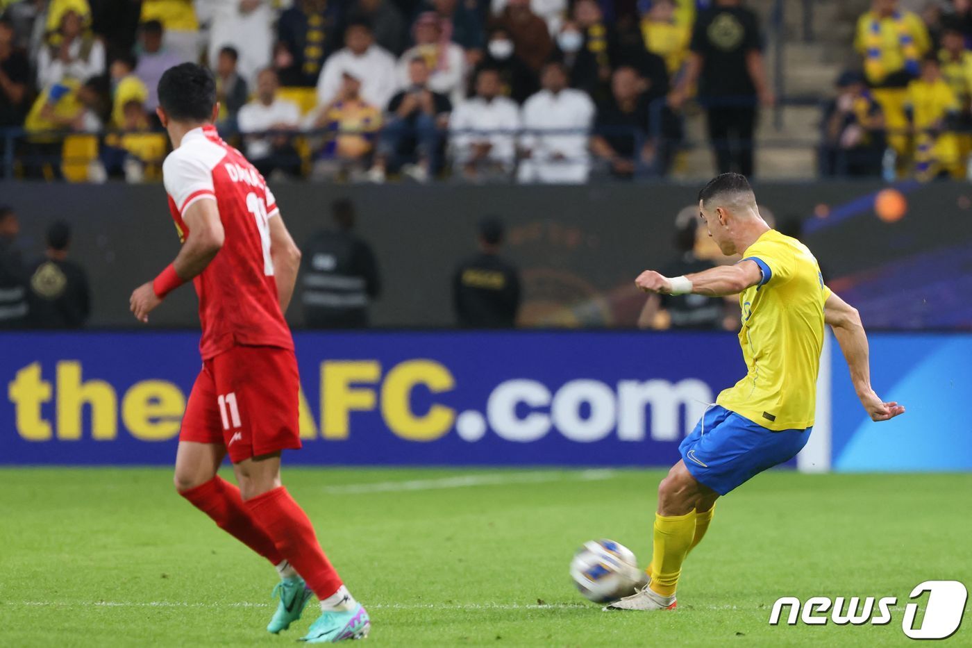본문 이미지 - 알나스르 주장 호날두. ⓒ AFP=뉴스1