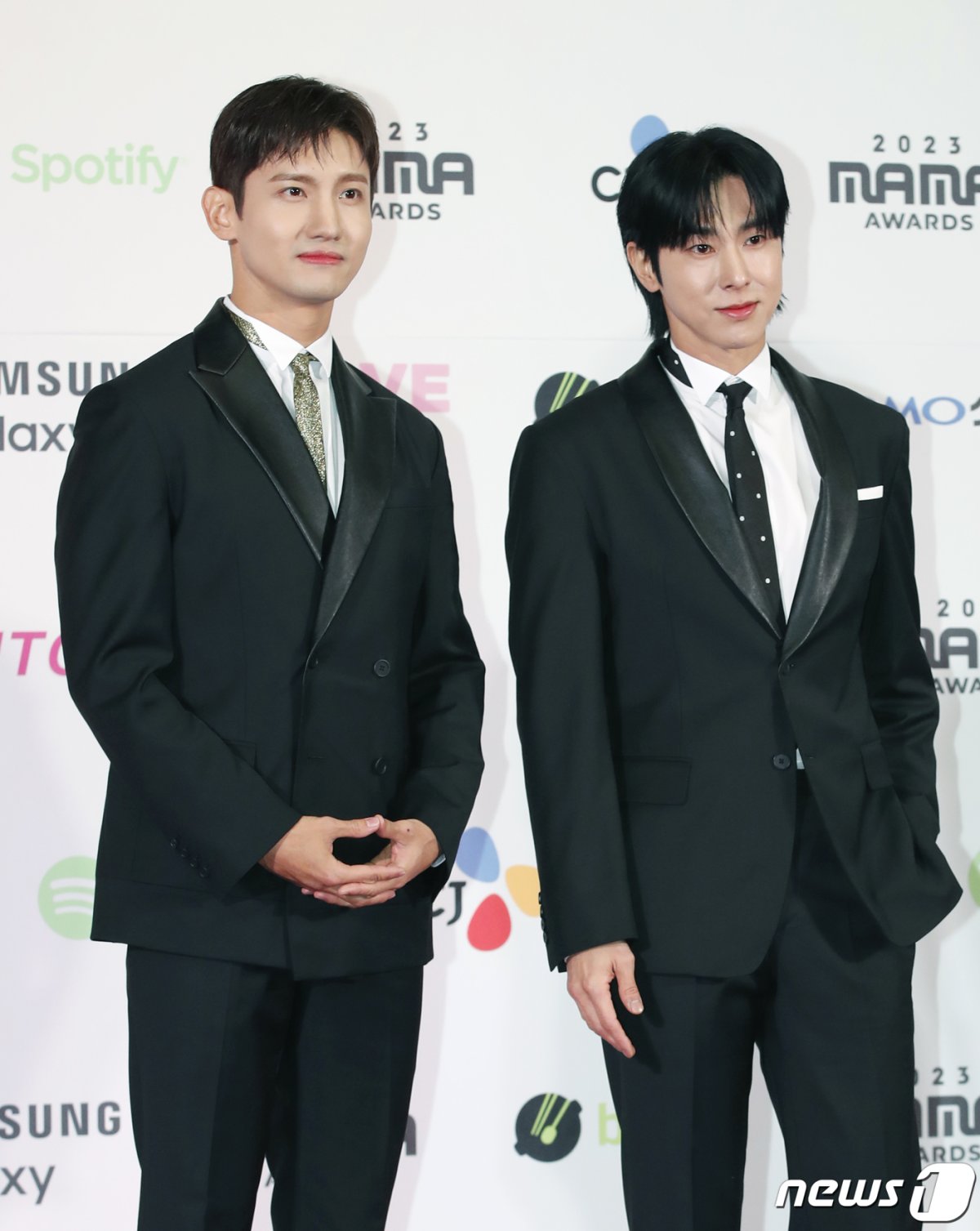 동방신기 최강창민(왼쪽)과 유노윤호 © News1 권현진 기자
