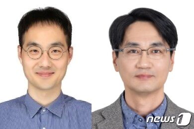 본문 이미지 -  왼쪽부터 DS부문 강동구 부사장, 김일룡 부사장. (삼성전자 제공)