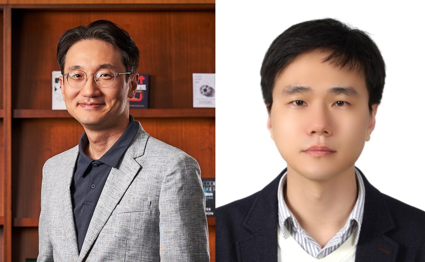 본문 이미지 - 전진 부사장과 유동곤 상무