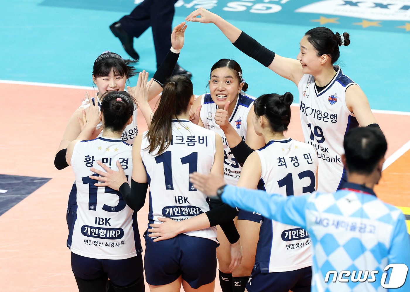 본문 이미지 - IBK기업은행 선수들. /뉴스1 DB ⓒ News1 이동해 기자