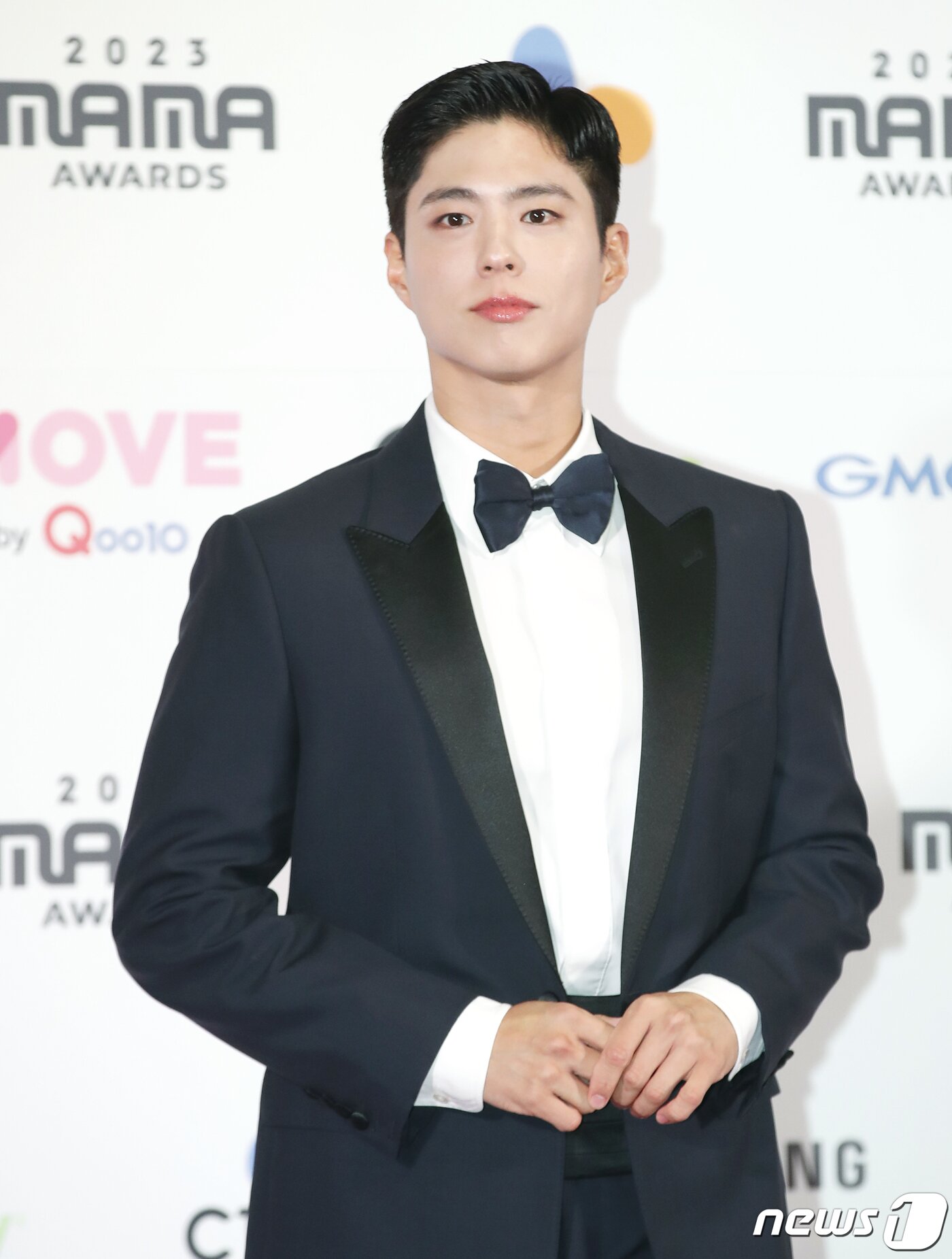 본문 이미지 - 배우 박보검이 29일 일본 도쿄돔에서 열린 ‘2023 마마 어워즈(2023 MAMA AWARDS)’에서 매력을 발산하고 있다. ⓒ News1 권현진 기자