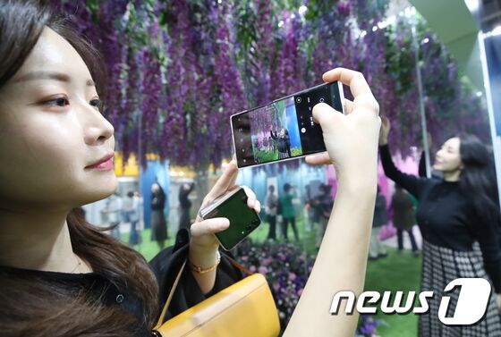 미인은 꽃을 좋아해