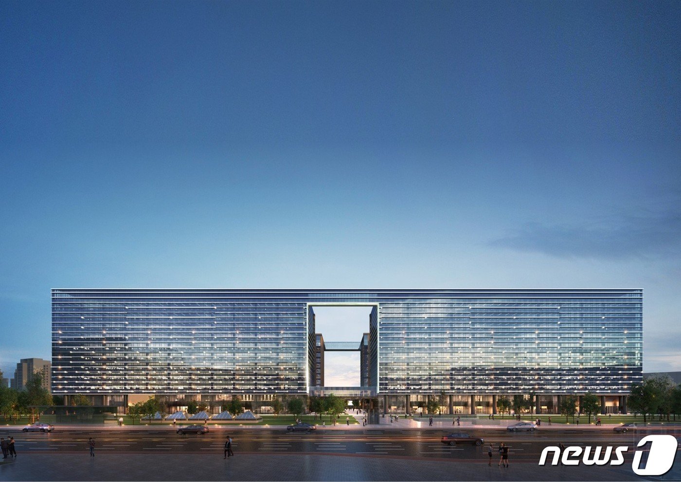 본문 이미지 - 마곡도시개발사업지구 CP4특별계획구역 조감도.