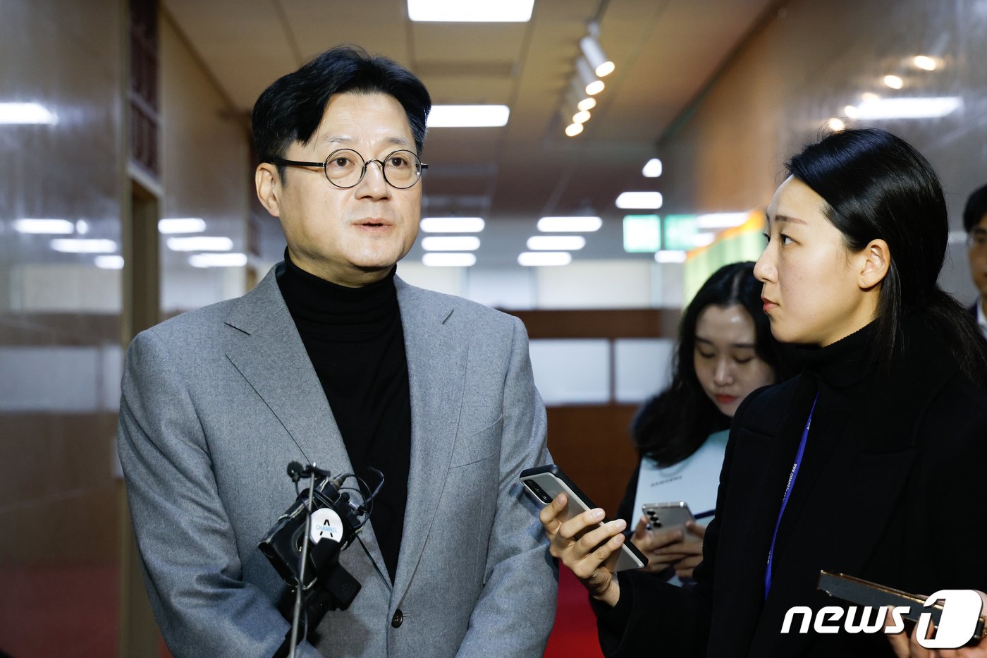본문 이미지 - 홍익표 더불어민주당 원내대표 2023.11.30/뉴스1 ⓒ News1 안은나 기자