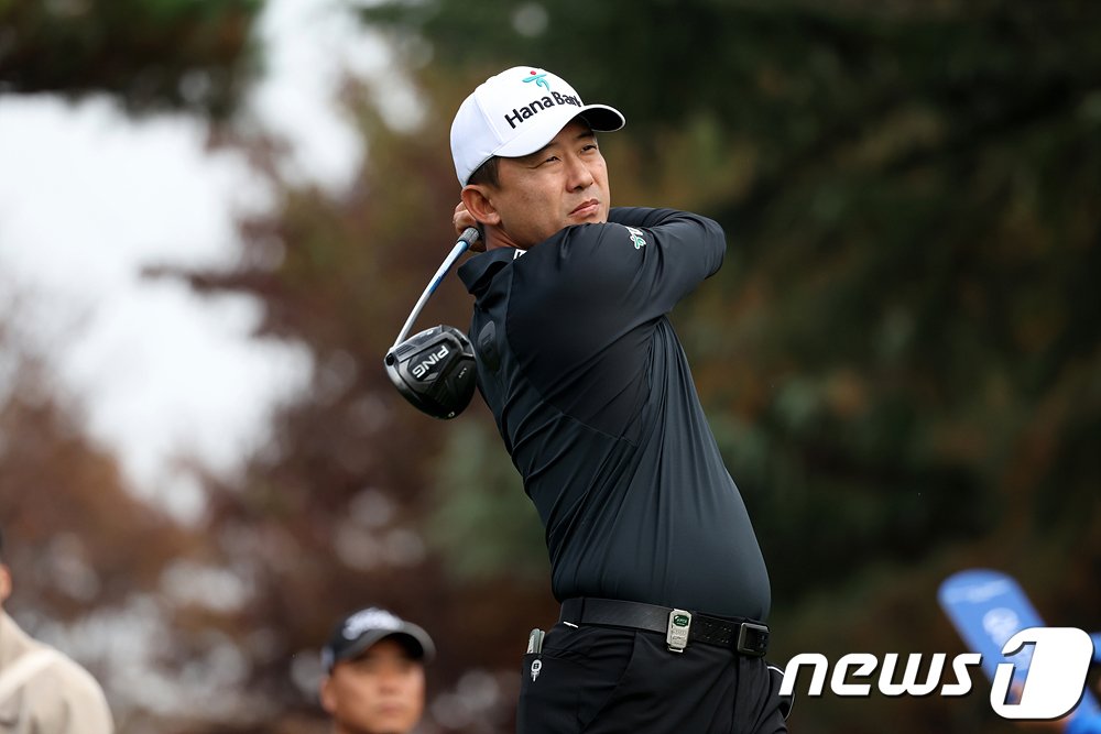 본문 이미지 - 대회 2연패를 노리는 한승수. (KPGA 제공)