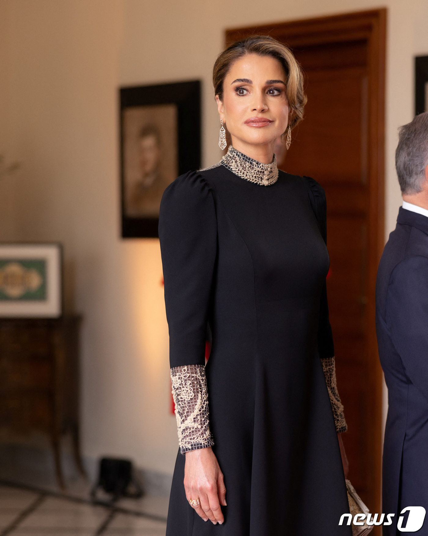 (로이터=뉴스1) 정윤영 기자 = 요르단의 라니아 알 압둘라 여왕 자료사진. 2023.07.01.ⓒ 로이터=뉴스1