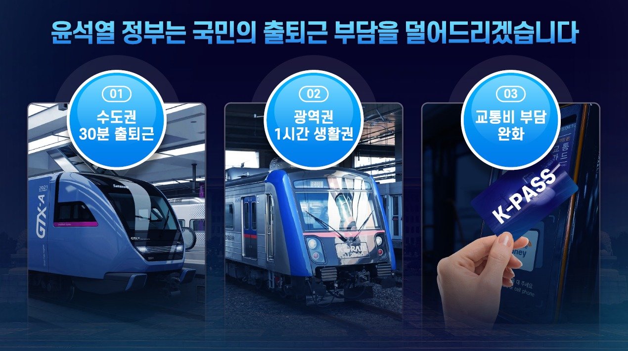 본문 이미지 - 광역철도 관련 국정과제 인포그래픽/국토교통부 제공